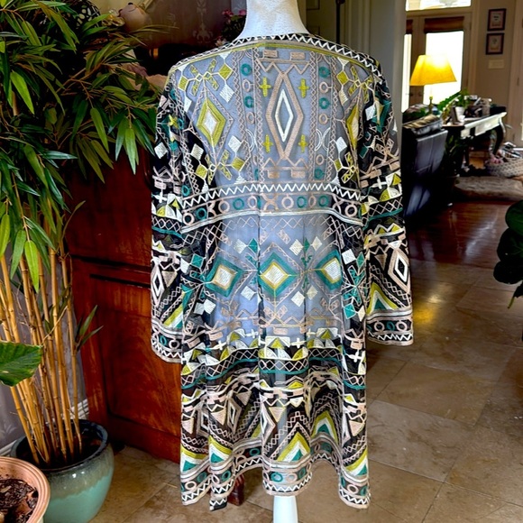 Chadwick’s ladies, sheer jacket or swimsuit cover-up 3X perfect condition - Picture 13 of 14